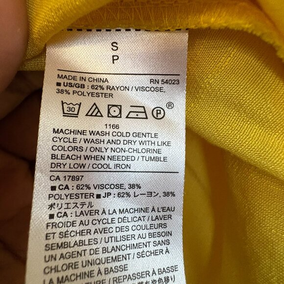 Banana Republic Volume-Sleeve Shirt Sz S - Picture 6 of 6